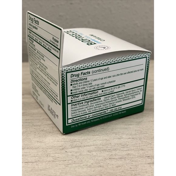 Biofreeze Cool the Pain Soothing Pain Relief Cream Jar 3 oz Factory Sealed - Picture 5 of 6